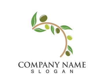 Extra virgin olive oil logo icon design vector illustration preview picture