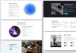 25 Intro Blocks Widgets for Web UI Kit Ver-02