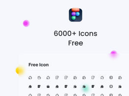 Free 6000+ Icons [Figma] preview picture
