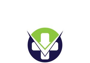 hospital logo and symbol Template, Green logo vector