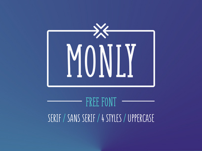 Monly Free Font