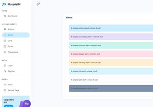 MaterialM Free Bootstrap Admin Dashboard Template