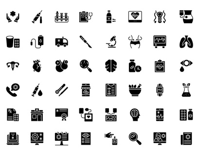 140+ Set of Medical Vector icons