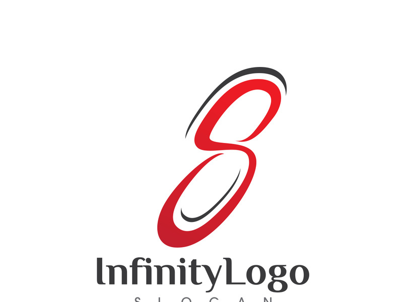 Infinity Design Vector icon illustration Logo template design