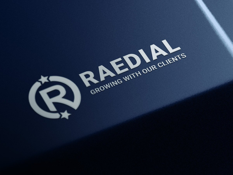 Raedial R Logo Template