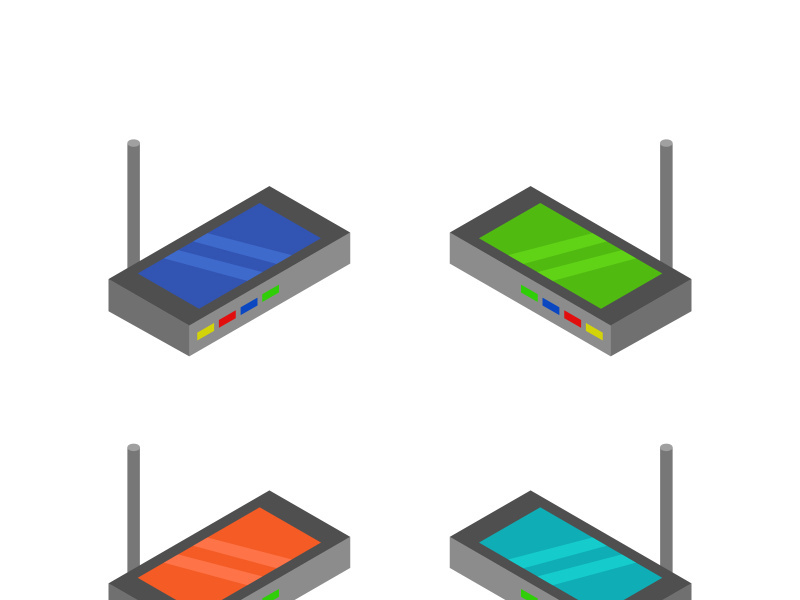 isometric router