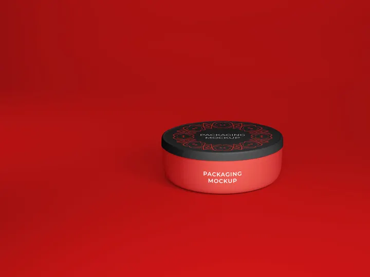 plastic Box Mockup