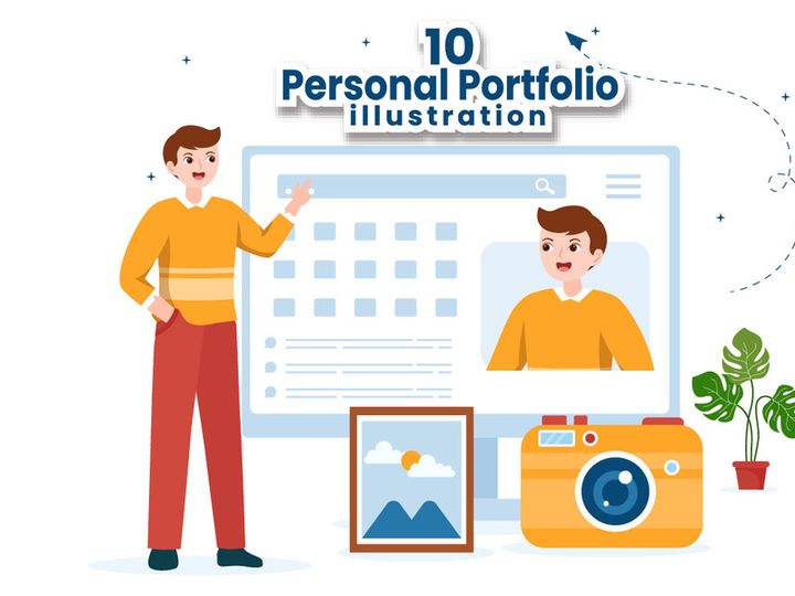 10 Personal Portfolio Illustration