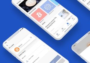 Blockchain Wallet Moblie APP UI Kit