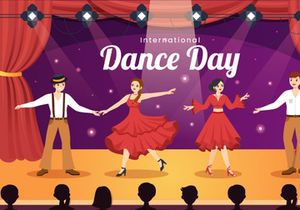 18 International Dance Day Illustration