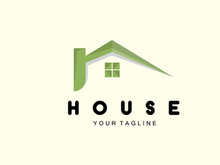 Home Design Logo, Building Logo, Property And Construction Company Icon
