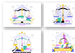 10 World Day of Social Justice Illustration