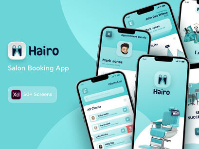 Hairo Salon Appointment Booking App