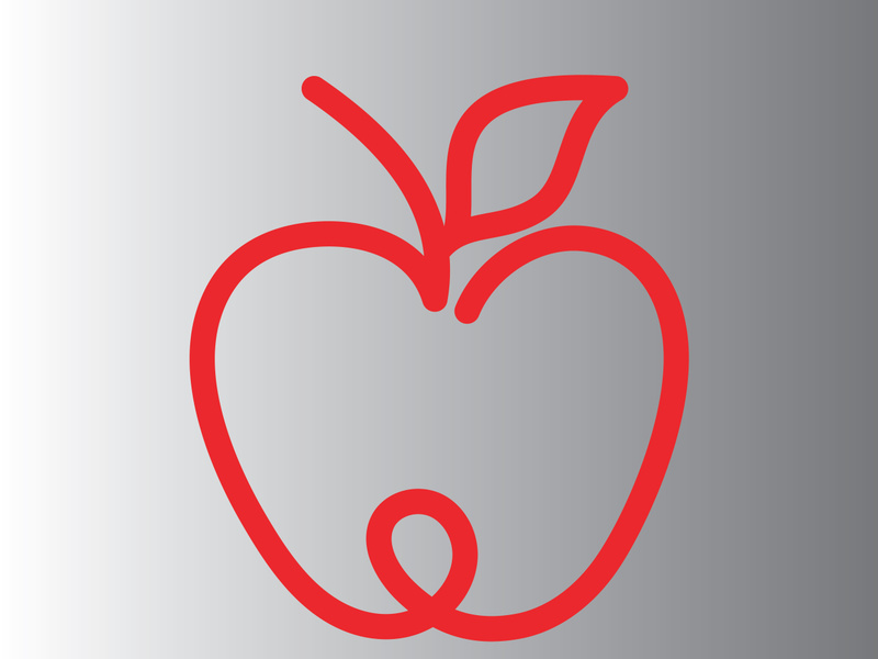 Apple logo design