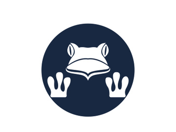 Frog icon logo for design preview picture