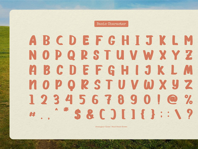 Secangkir Glass | Bold Hand Drawn Font