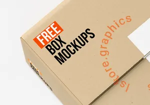 7 Box Mockups