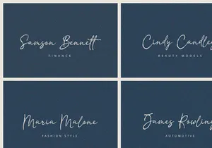 Bearish - Handwritten Script Font