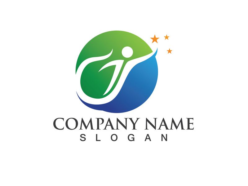 People Star success business logo