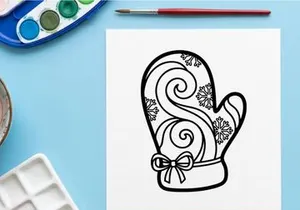 Holiday celebration with festive decorations