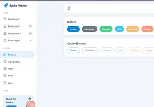 Spike Free React Tailwind Admin Template