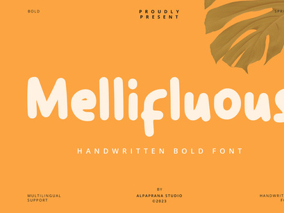 Mellifluous - Handwritten Font