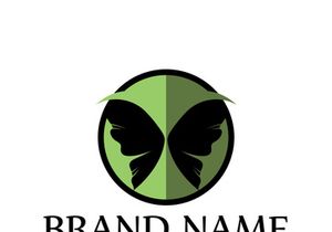 Butterfly logo design