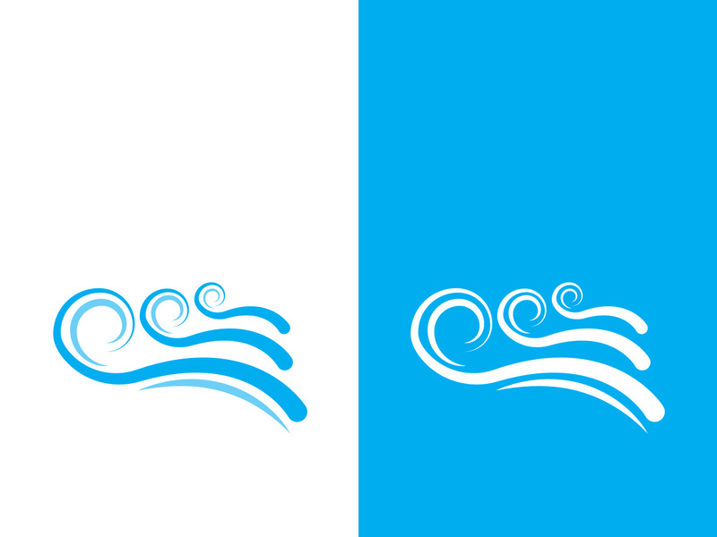 Wind icon vector illustration design template