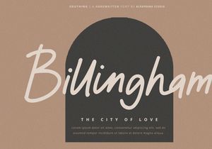 Southing - Handwritten Font