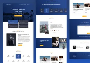 Ford Family Law - Lawyer Landing Page
