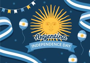 15 Happy Argentina Independence Day Illustration