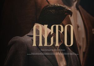 Rourque Hollowrail | Vintage Modern Serif