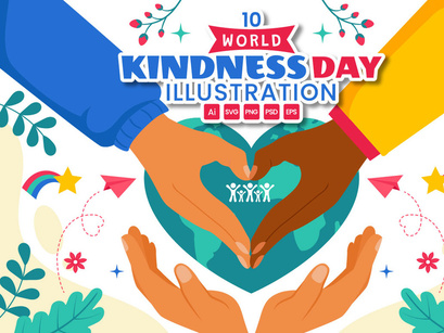 10 World Kindness Day Illustration