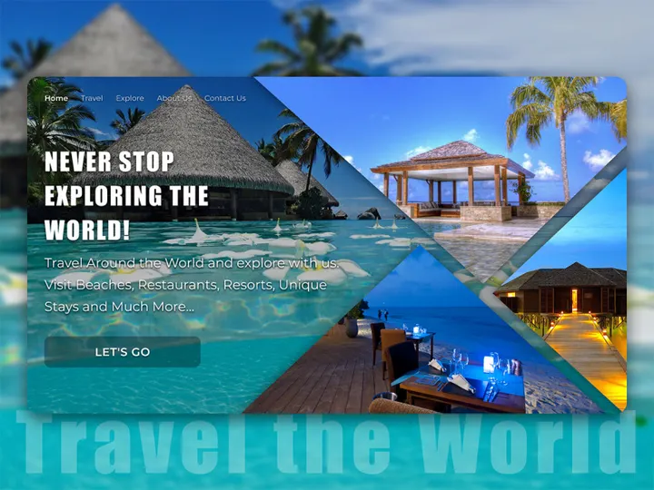 Travel Landing Page