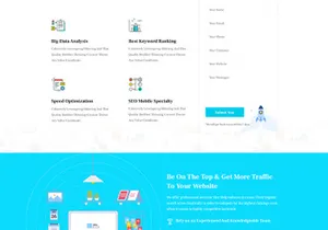SEO & Digital Marketing Agency PSDTemplate