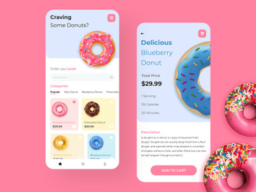 Donuts Mobile App preview picture