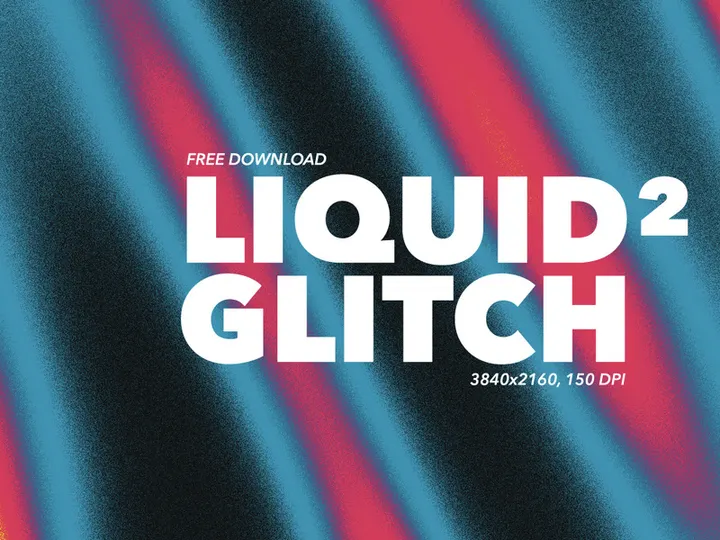 20 Liquid Glitch Backgrounds #2