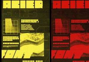 Acier Sans - Bold Display Font