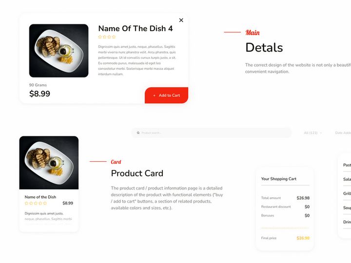 Design template Nice restaurant