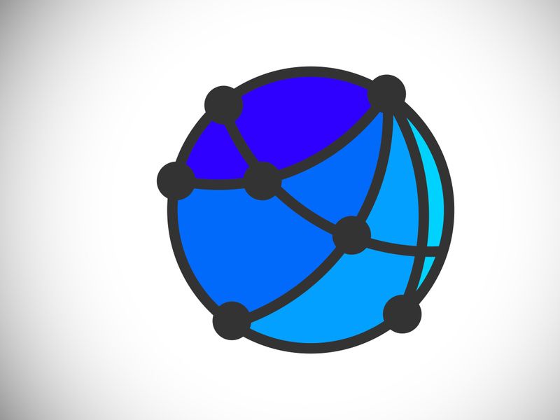 Earth logo design template. Globe icon sign symbol