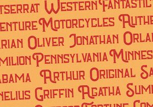 Fortunate - Original Hand Drawn Retro Font