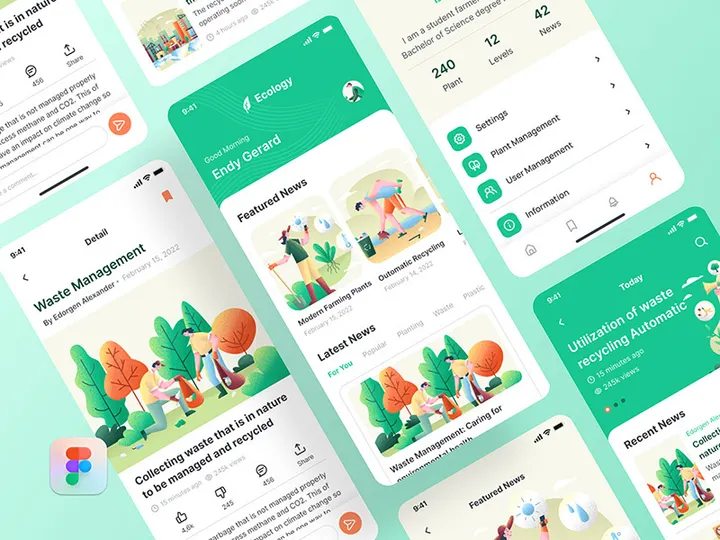 Ecology Environment News Mobile App preview picture