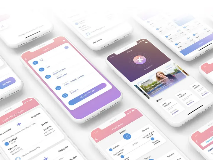 Passenger Mobile UI Kit Demo