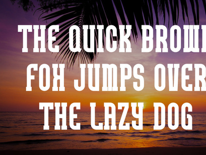 Happy Beach - Playful Slab Serif