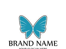 Butterfly logo design
