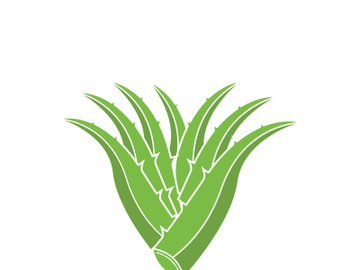 Aloe Vera logo icon design symbol beauty skin care preview picture