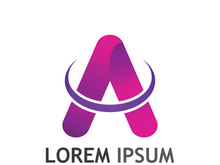 modern and creative initial letter A logo.