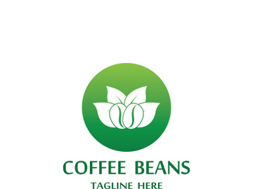 Premium coffee bean logo design. preview picture