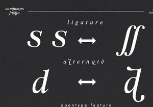 Marjourry modern serif display font