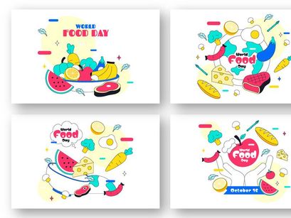 10 World Food Day Illustration